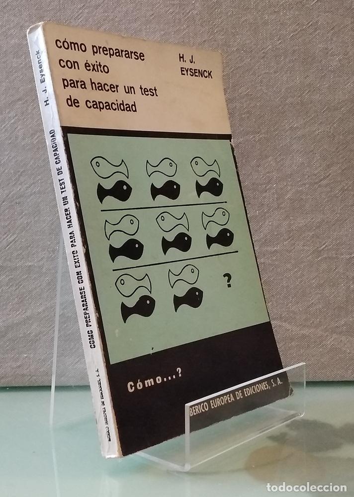 B&uuml;cher: C&oacute;mo prepararse con &eacute;xito para hacer un test de capacidad - H. J. Eysenck