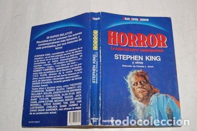 Libros: Horror. Lo mejor del terror contempor&aacute;neo- 9788427010321