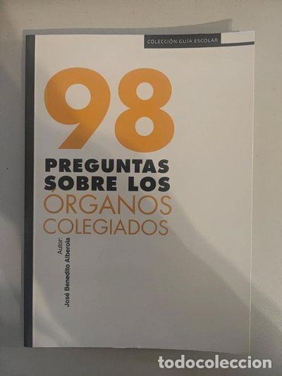 Libri di seconda mano: 98 preguntas sobre los &oacute;rganos colegiados- 9788433108357
