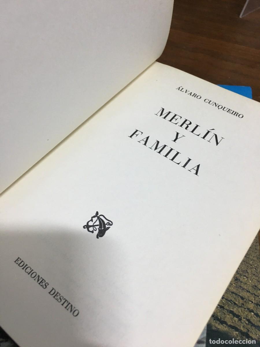 Libros: Merl&iacute;n y familia &Aacute;lvaro Cunqueiro - Foto 2