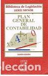 Libri di seconda mano: Plan General de Contabilidad- 9788447014477