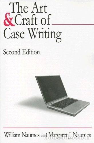 books: The Art and Craft of Case Writing- 9780765616821