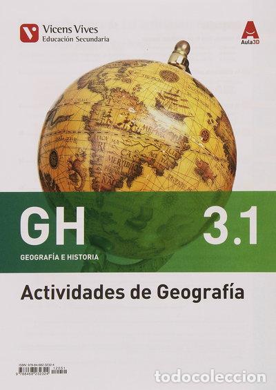 Libros: GH 3 Actividades (Geograf&iacute;a e Historia) Aula 3D- 9788468232324