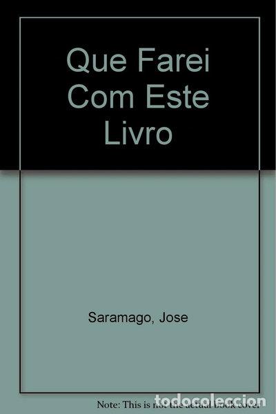 Libros: Que Farei Com Este Livro?- 9789722103695