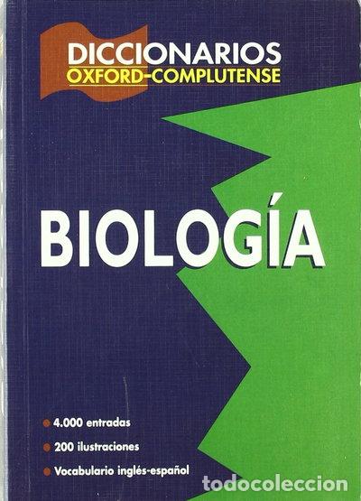 Libros: Diccionario de biolog&iacute;a- 9788489784543