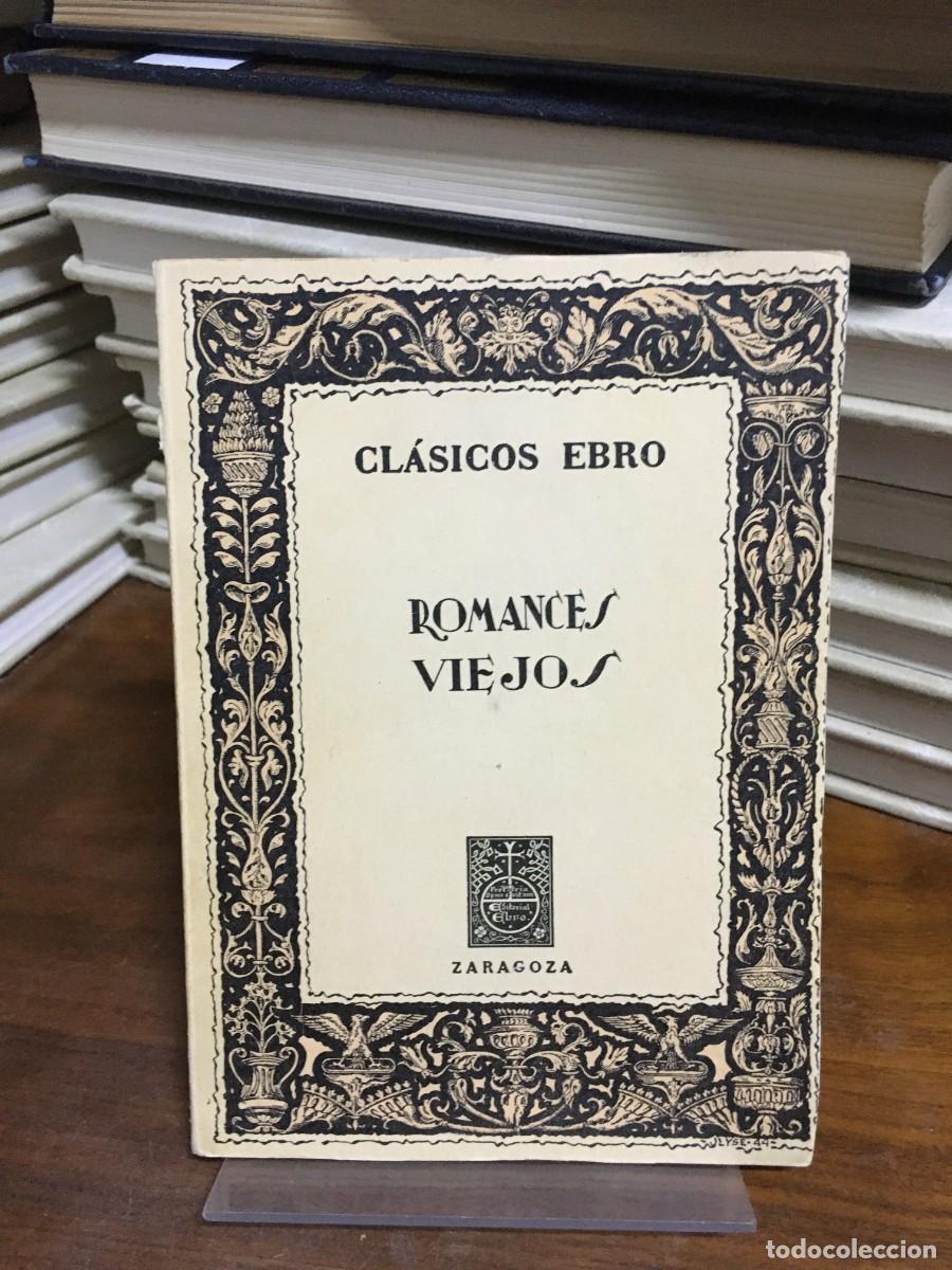 Libros: Romances viejos (Cl&aacute;sicos Ebro) - Foto 1