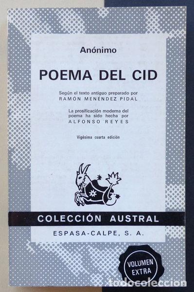 Libri di seconda mano: Poema del Cid- 9788423900053