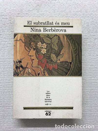 B&uuml;cher: El subratllat &eacute;s meu- 9788429738728