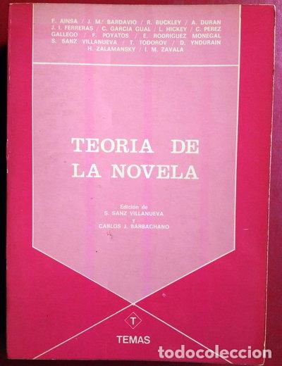 Libros: Teor&iacute;a de la novela- 9788471430922