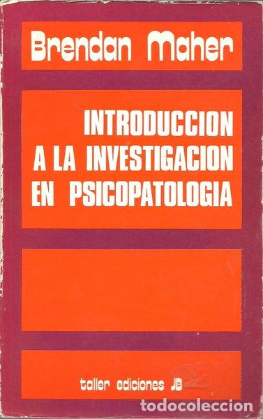 books: Introducci&oacute;n a la investigaci&oacute;n en psicopatolog&iacute;a- 9788473300155