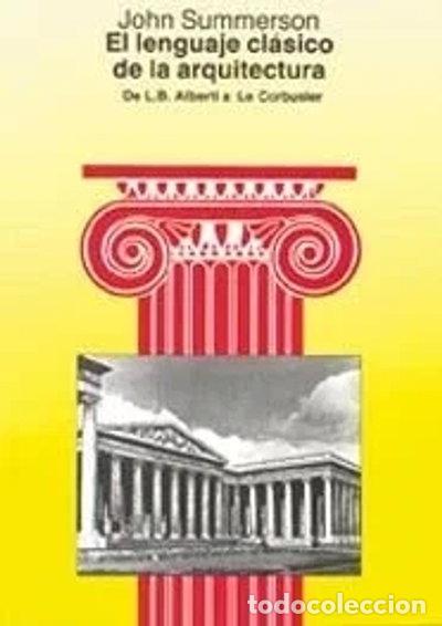 Livros em segunda m&atilde;o: El lenguaje cl&aacute;sico de la arquitectura- 9788425216442