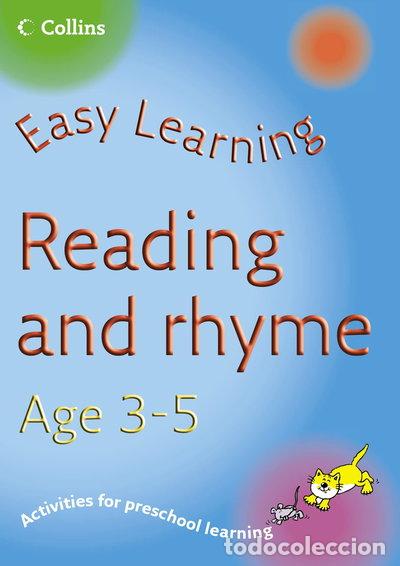 Livros em segunda m&atilde;o: Reading and Rhyme Age 3-5- 9780007230327