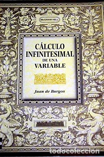 Libros: C&aacute;lculo infinitesimal de una variable- 9788448118990