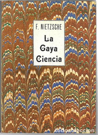 Libros: La gaya ciencia- 9788485354313