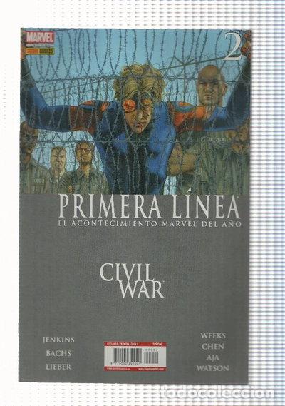 Livres: Marvel: Civil War Primera Linea- 9770005351001