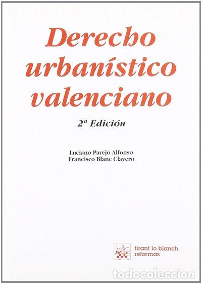books: Derecho urban&iacute;stico valenciano- 9788480028806