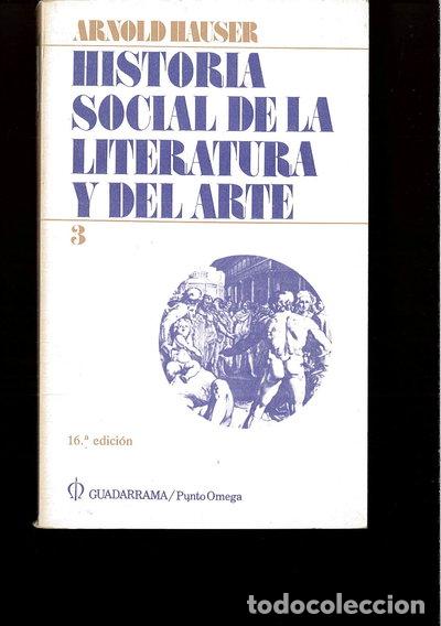 books: Historia Social de la Literatura y del Arte- 9788433500212