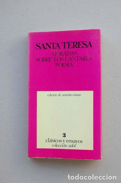 B&uuml;cher: Moradas ; Sobre los Cantares ; Poes&iacute;a- 9788472941014
