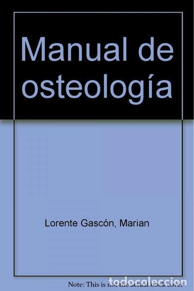 B&uuml;cher: Manual de osteolog&iacute;a- 9788477681571