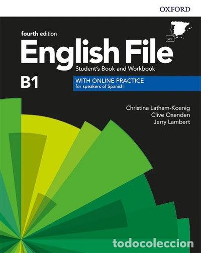 Libros: English File 4th Edition B1. Student's Book and Workbook without Key Pack- 9780194035620