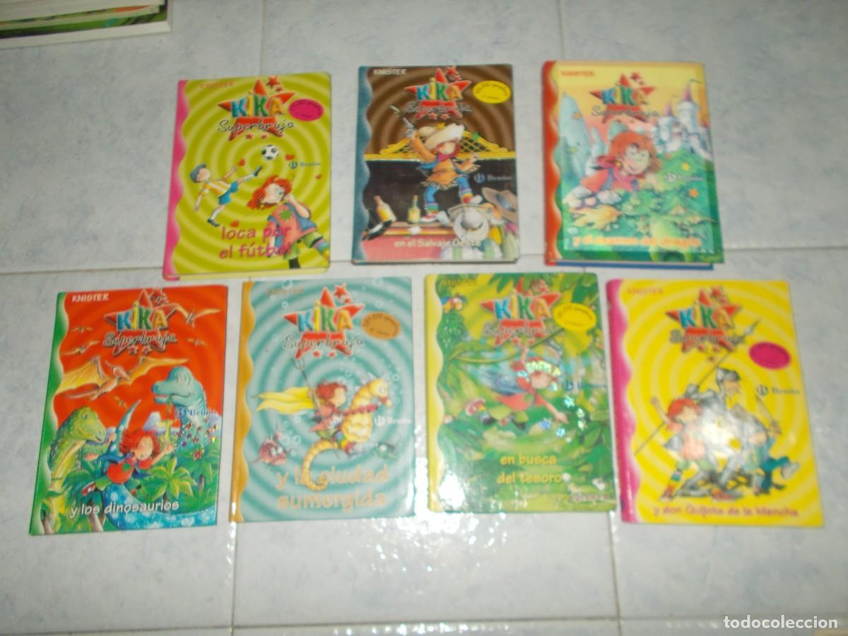 B&uuml;cher: Lote de 7 Libros KIKA SUPERBRUJA n&ordm; 5 8 11 12 13 16 20. Knister. Bru&ntilde;o. Ver fotos. Libro Novela