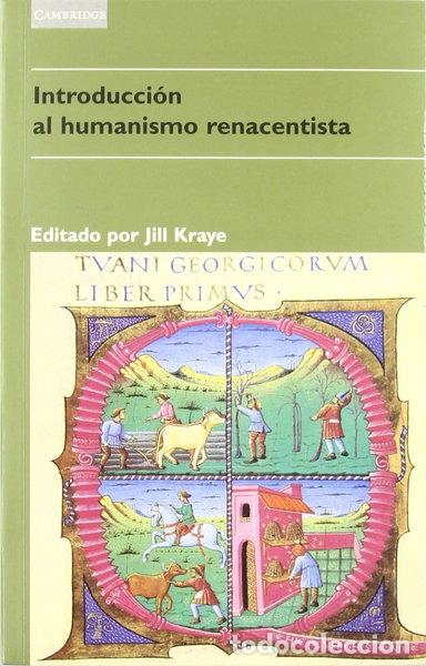 Livres: Introducci&oacute;n al humanismo renacentista- 9788483230169