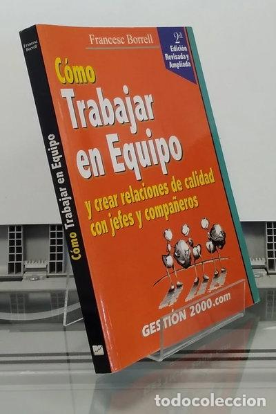 books: C&oacute;mo trabajar en equipo- 9788480886505