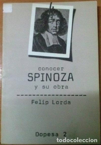 Libros: Conocer a Spinoza y su obra- 9788472354418