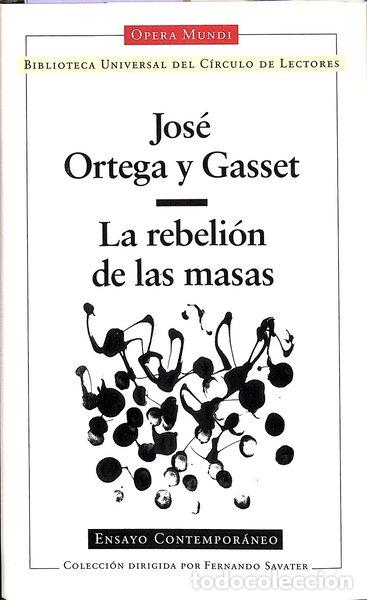 books: La rebeli&oacute;n de las masas- 9788422673576