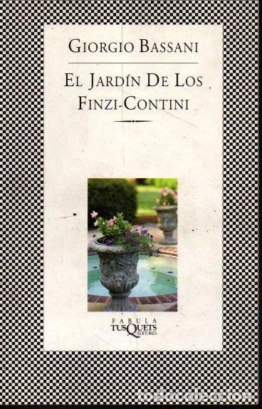 Livres: El jard&iacute;n de los Finzi-Contini- 9788483100004