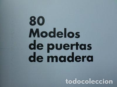 Libri di seconda mano: Ochenta modelos de puertas de madera- 9788432975851