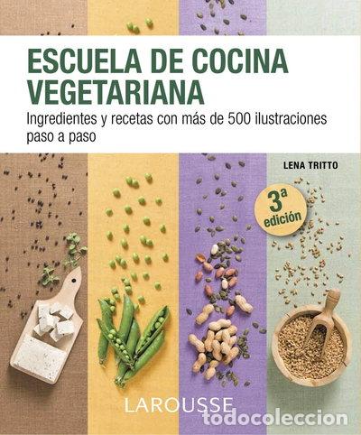Libros: Escuela de cocina vegetariana- 9788416124862