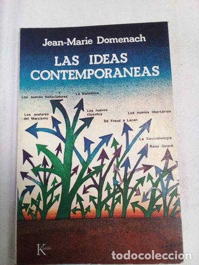 Livros em segunda m&atilde;o: Las ideas contempor&aacute;neas- 9788472451407