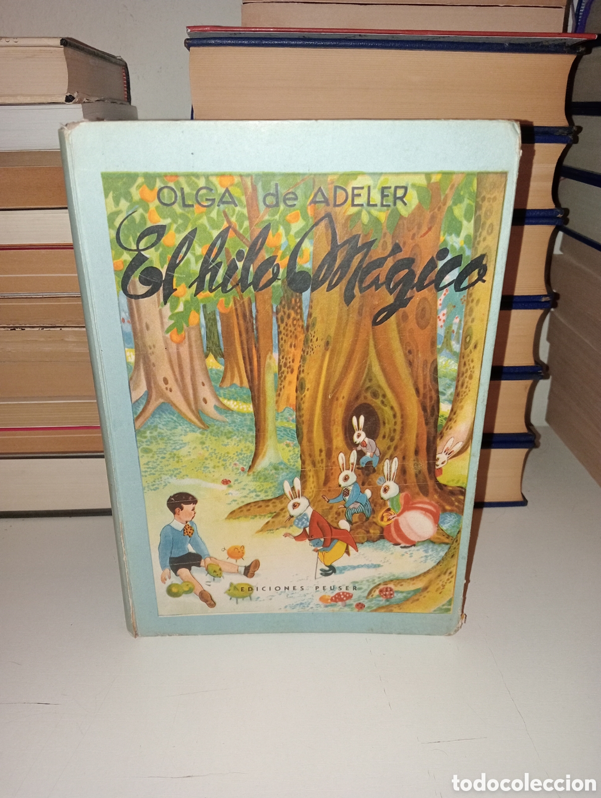 Libros: El hilo m&aacute;gico. Olga de Adeler