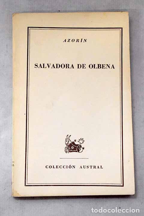 Libros: Salvadora de Olbena: Martinez Ruiz, Jos&eacute; (Azor&iacute;n).- Martinez Ruiz, Jos&eacute; (Azor&iacute;n)