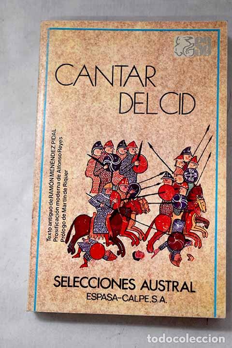 Libros: Cantar del Cid: : Espasa Calpe.