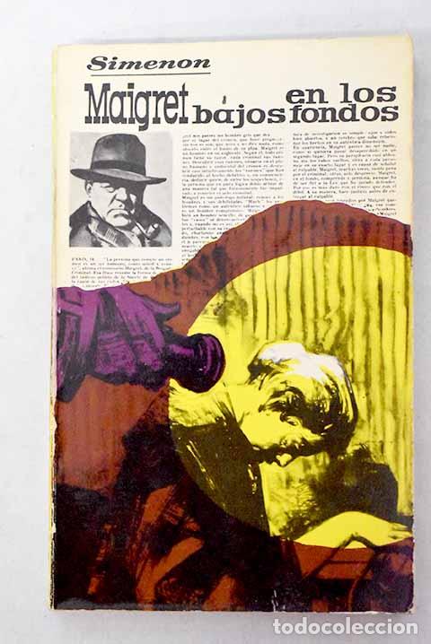 Libri di seconda mano: Maigret en los bajos fondos.- Simenon, Georges