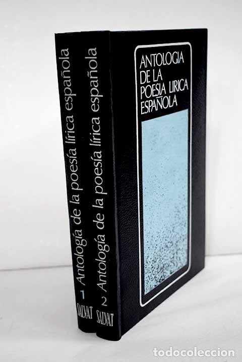 B&uuml;cher: Antolog&iacute;a de la poes&iacute;a l&iacute;rica espa&ntilde;ola