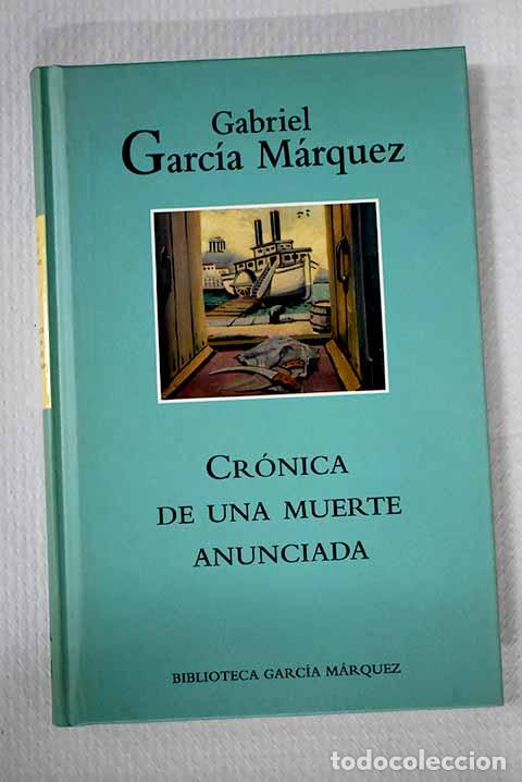Livros em segunda m&atilde;o: Cr&oacute;nica de una muerte anunciada.- Garc&iacute;a M&aacute;rquez, Gabriel