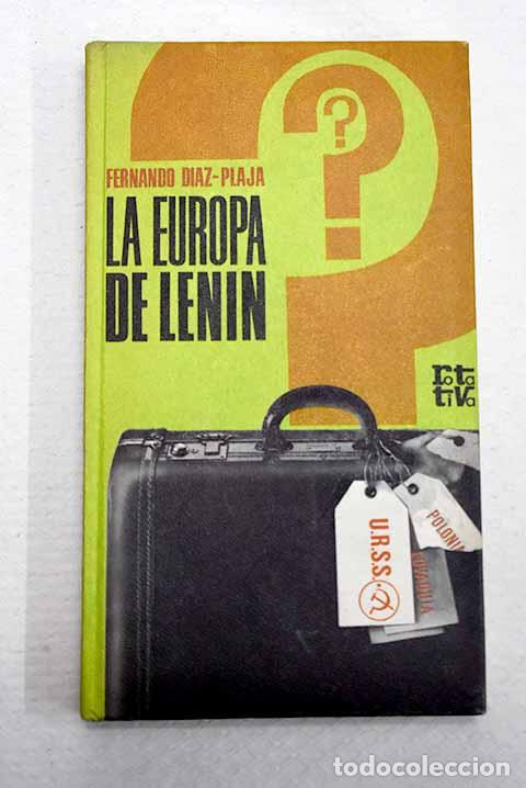 books: La Europa de Lenin: D&iacute;az-Plaja, Fernando.- D&iacute;az-Plaja, Fernando