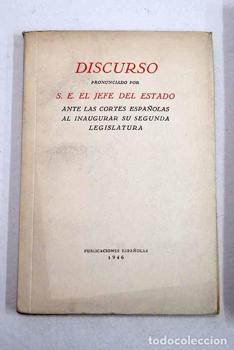 B&uuml;cher: Discurso pronunciado por S.E