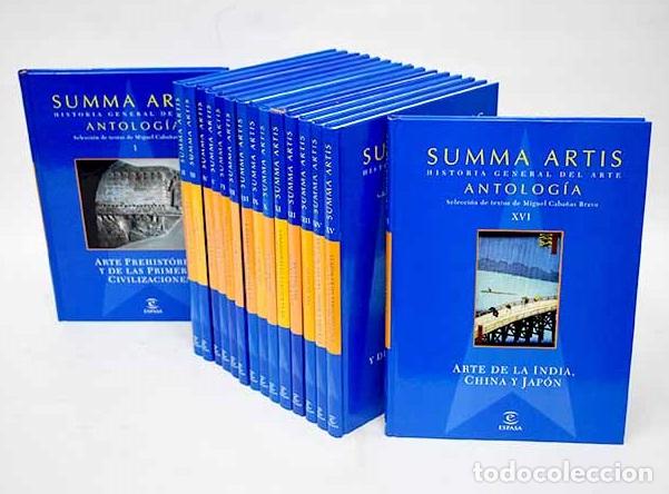Libros: Summa Artis: antolog&iacute;a