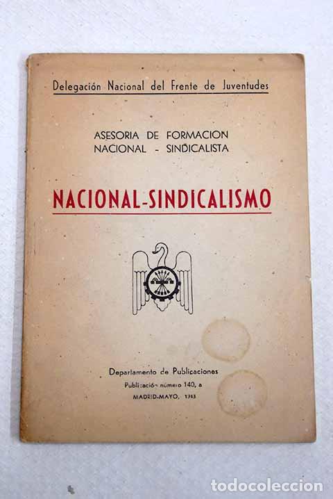 Libros: Nacional-Sindicalismo