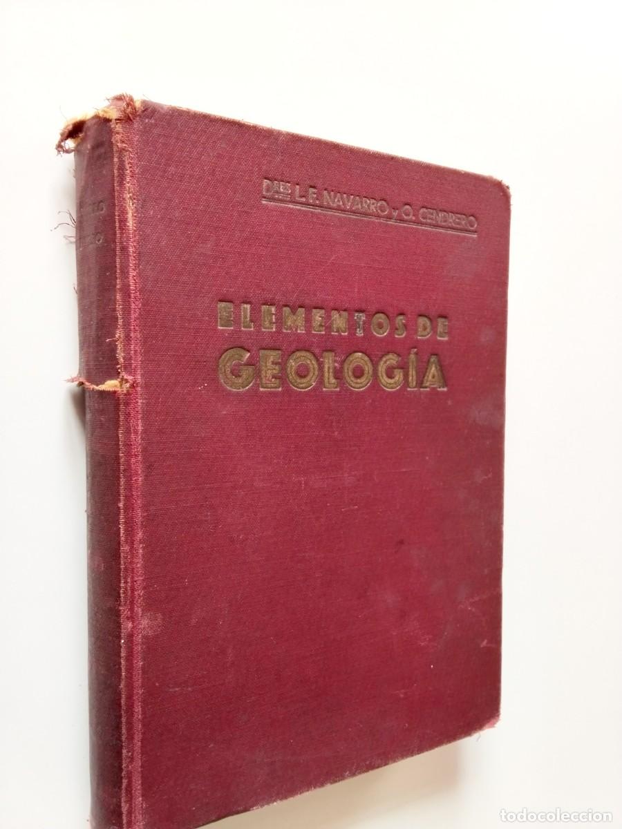 Livres: Lucas Fern&aacute;ndez Navarro y Orestes Cendrero Curiel - Elementos de geolog&iacute;a