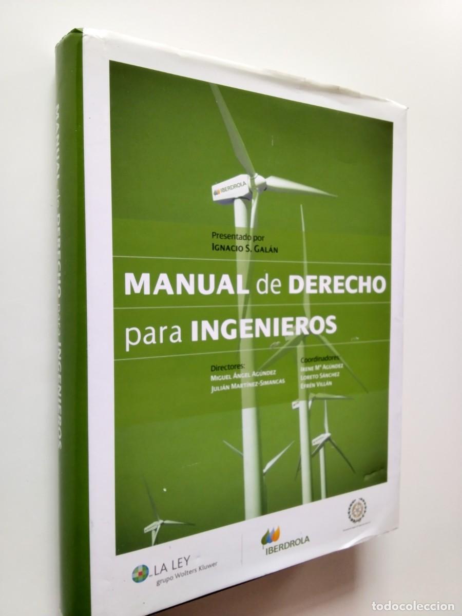 Livres: VV. AA. - Manual de derecho para ingenieros