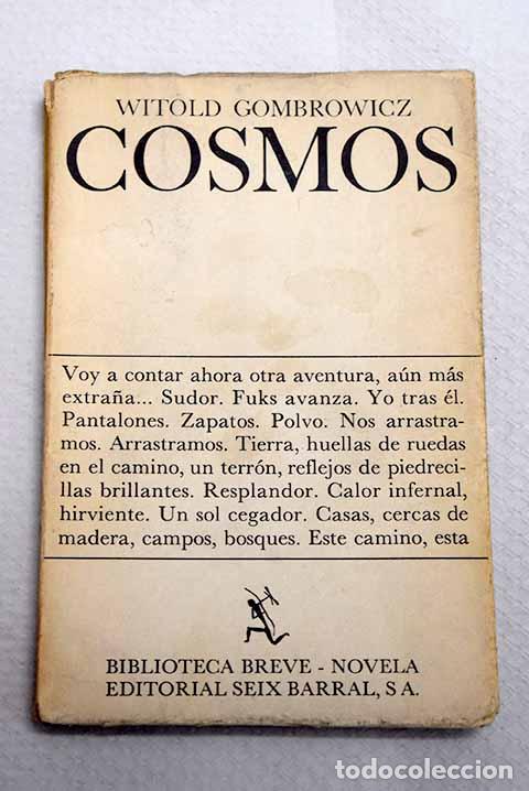 B&uuml;cher: Cosmos: Gombrowicz, Witold.- Gombrowicz, Witold