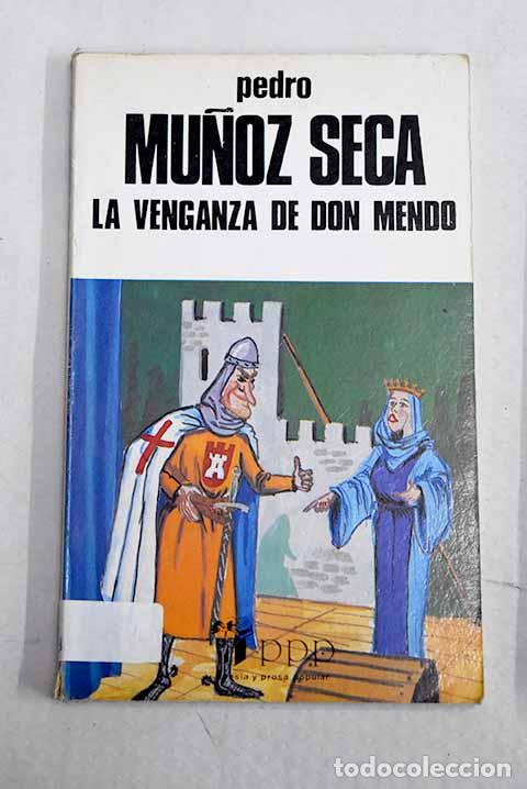 Livros em segunda m&atilde;o: La venganza de don Mendo: caricatura de tragedia.- Mu&ntilde;oz Seca, Pedro