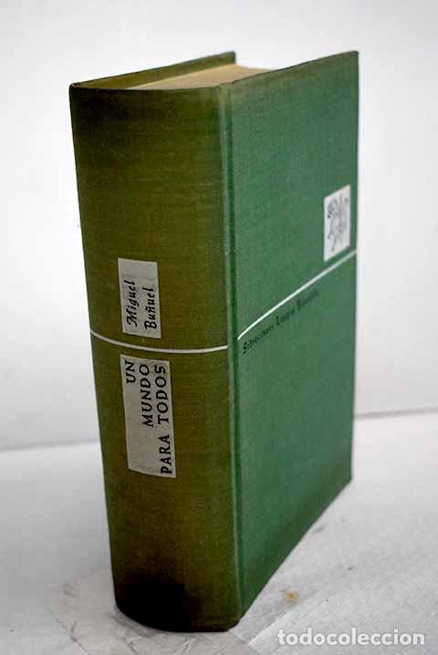 Livros em segunda m&atilde;o: Un mundo para todos: Bu&ntilde;uel, Miguel.- Bu&ntilde;uel, Miguel