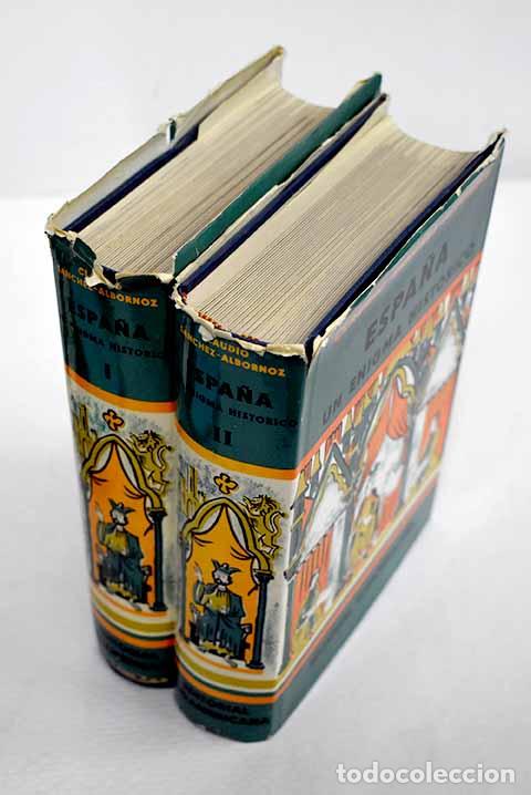 Libros: Espa&ntilde;a, un enigma hist&oacute;rico.- S&aacute;nchez-Albornoz, Claudio