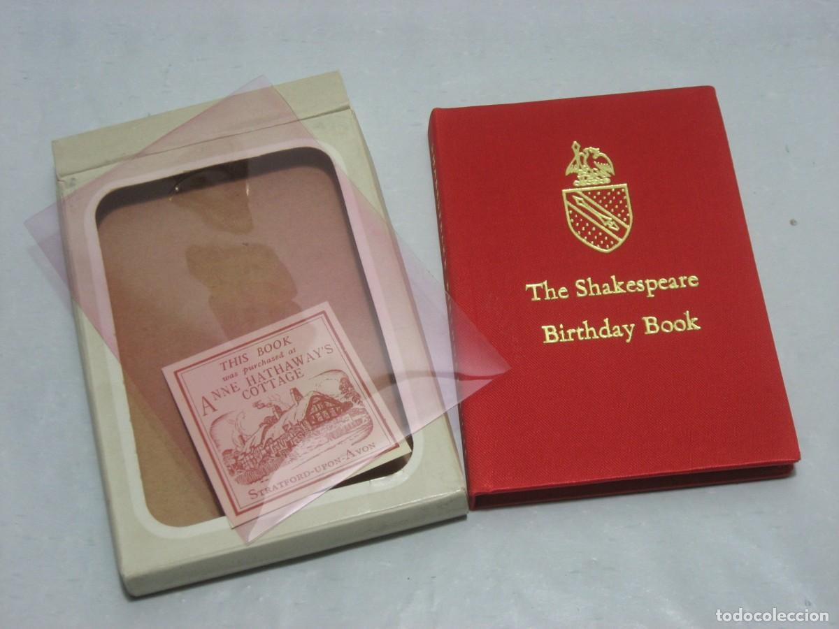 Libros: The Shakespeare Birthday Book with quotations selected by Levi Fox
